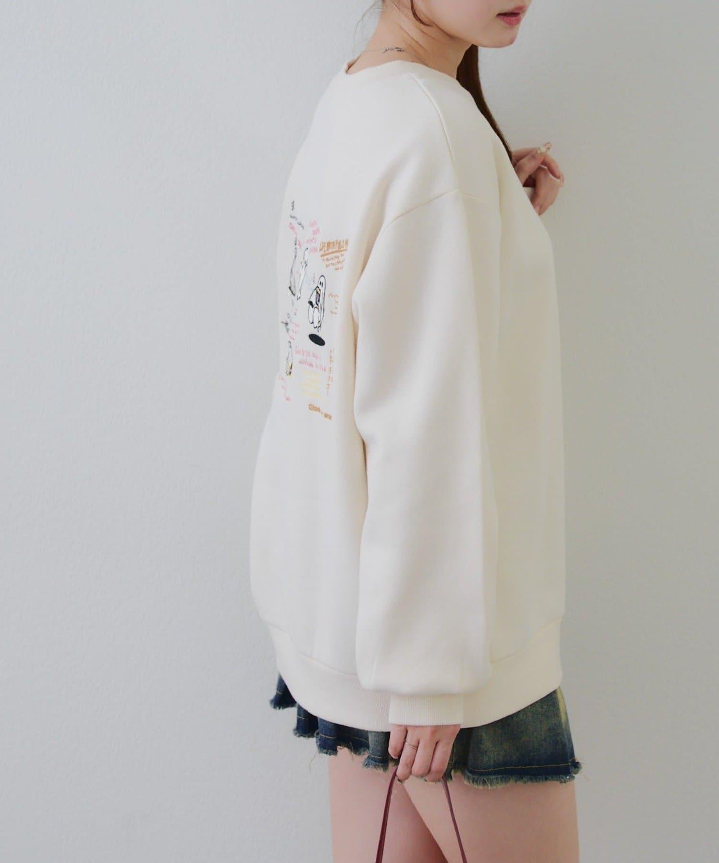 【RMAF】幽靈印花衛衣套頭衫