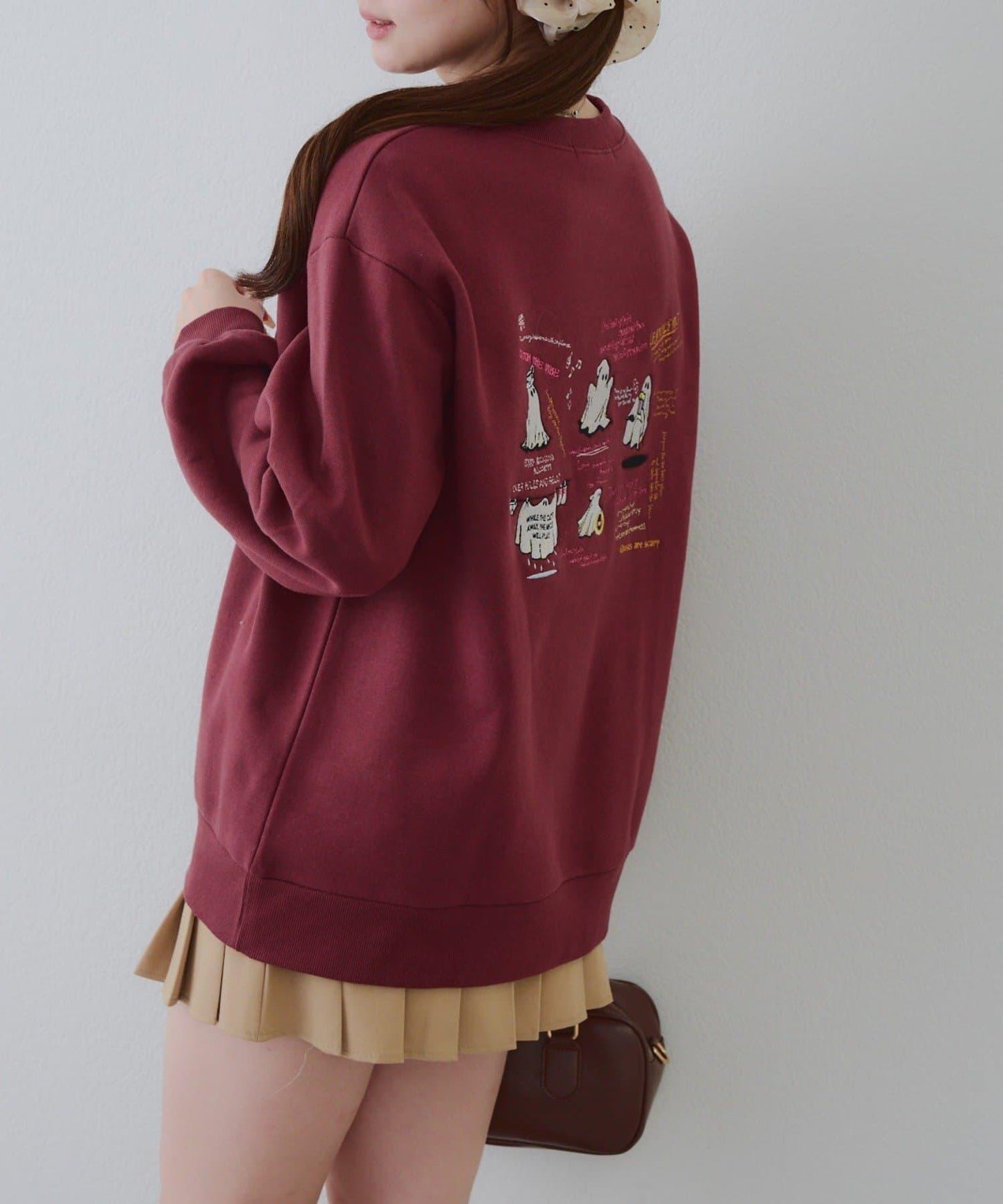 【RMAF】幽靈印花衛衣套頭衫