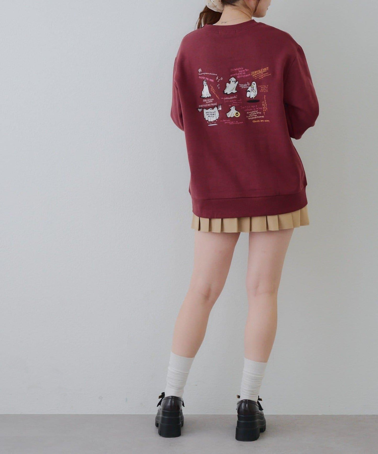 【RMAF】幽靈印花衛衣套頭衫