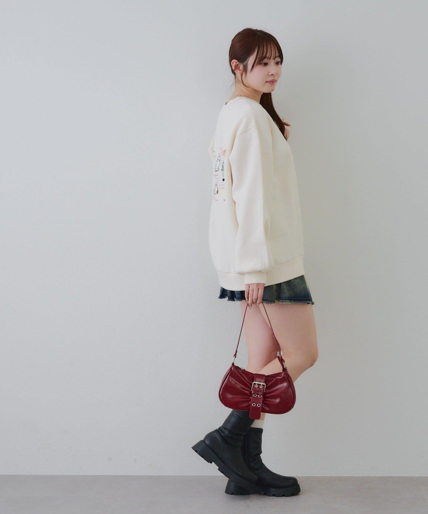 【RMAF】幽靈印花衛衣套頭衫