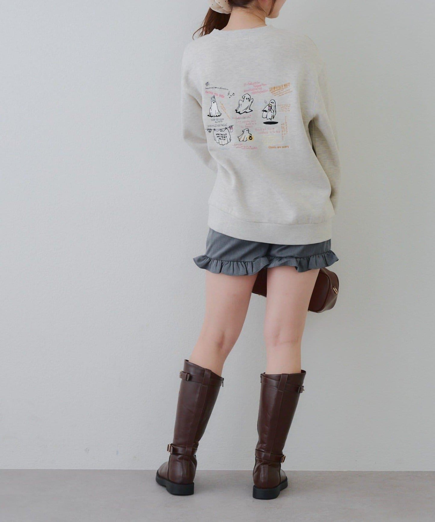 【RMAF】幽靈印花衛衣套頭衫