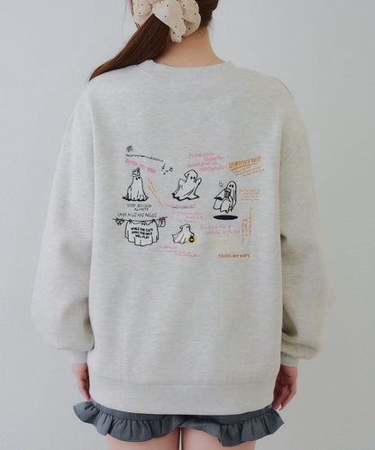 【RMAF】幽靈印花衛衣套頭衫