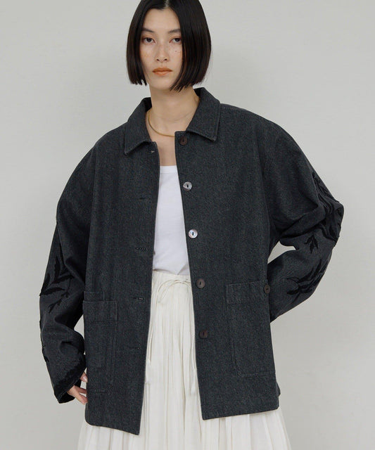 【Dhritië】刺繡夾克