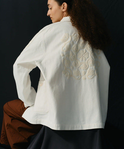 【Dhritië】刺繡夾克