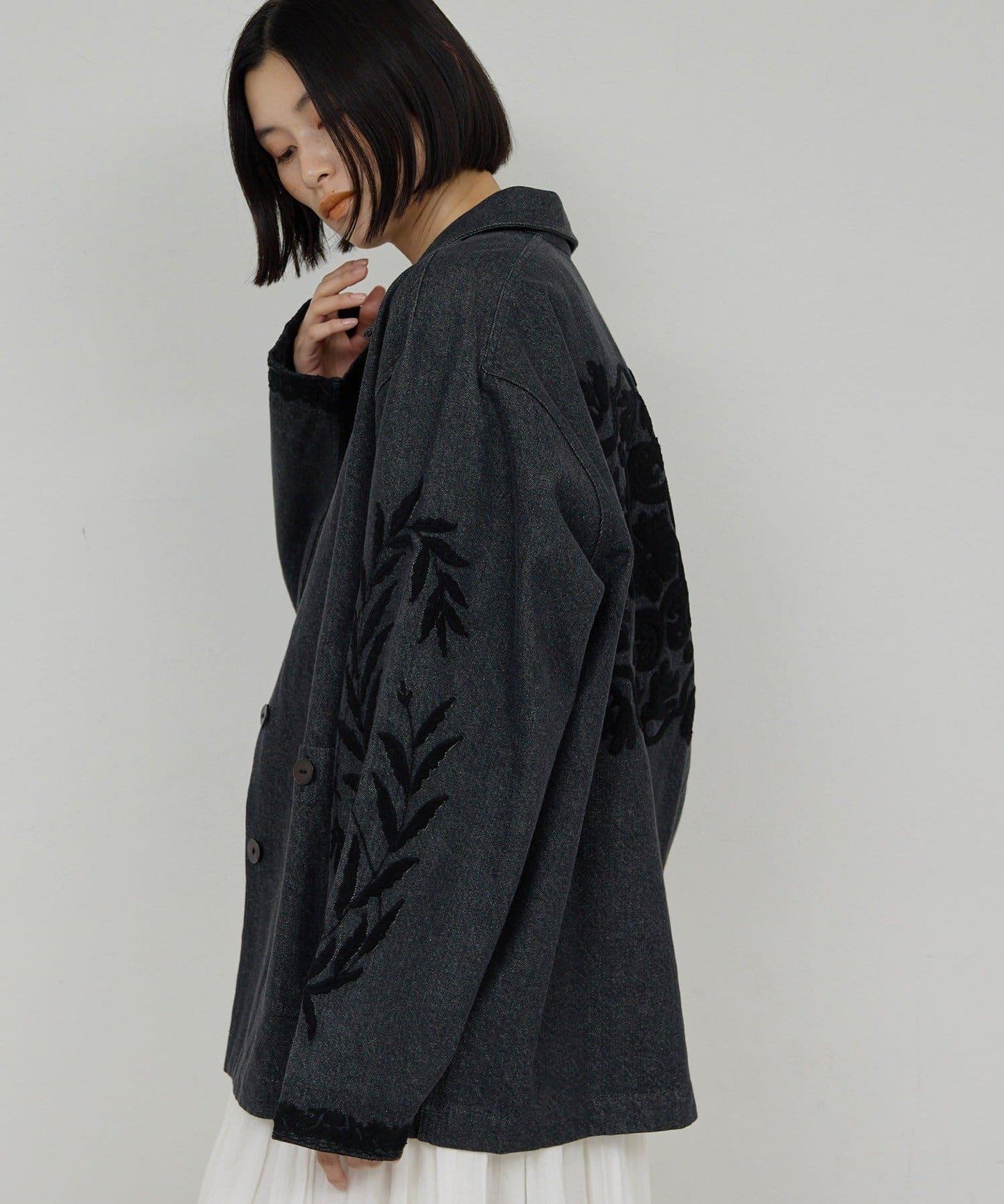 【Dhritië】刺繡夾克