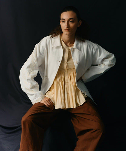 【Dhritië】刺繡夾克