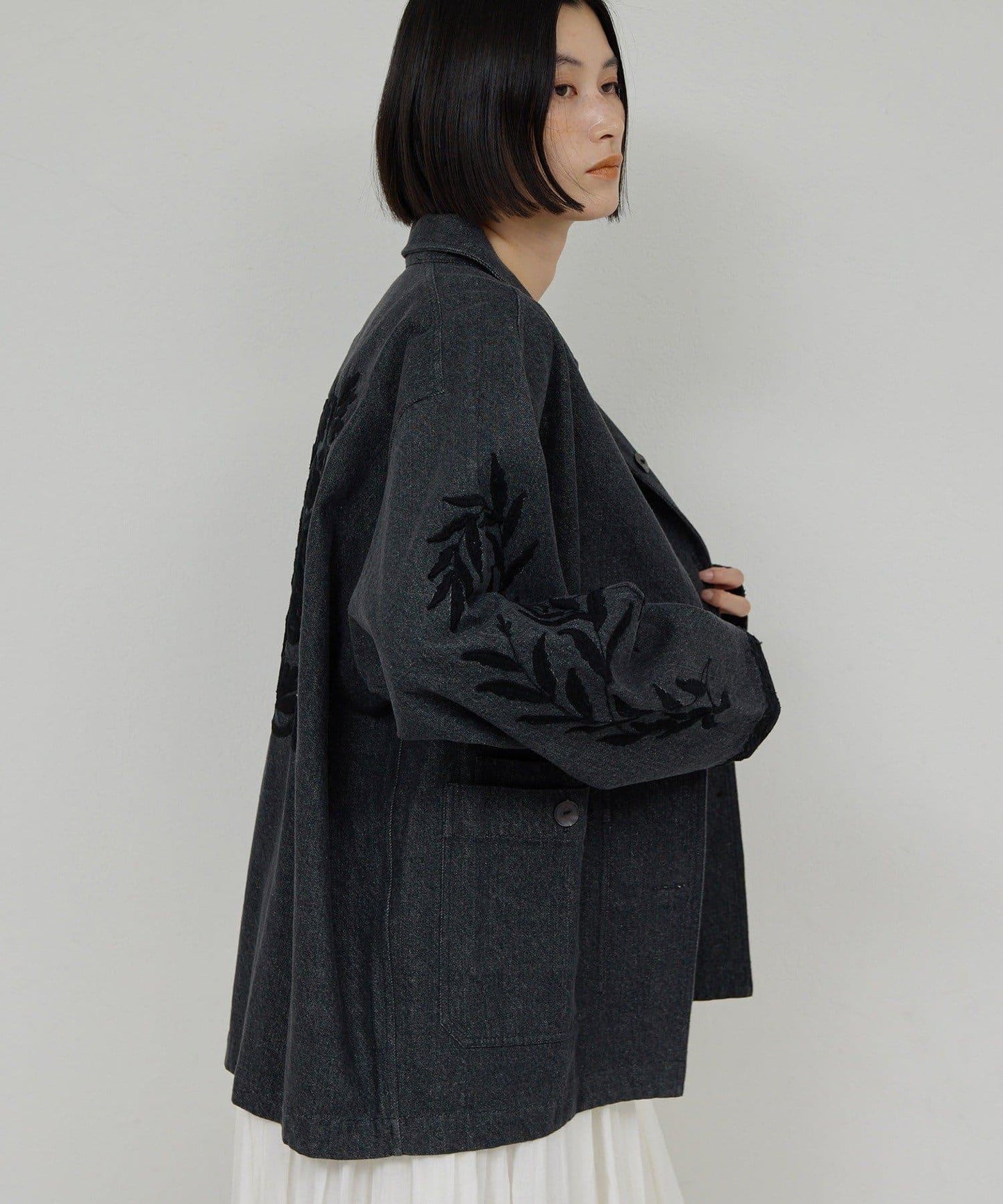 【Dhritië】刺繡夾克