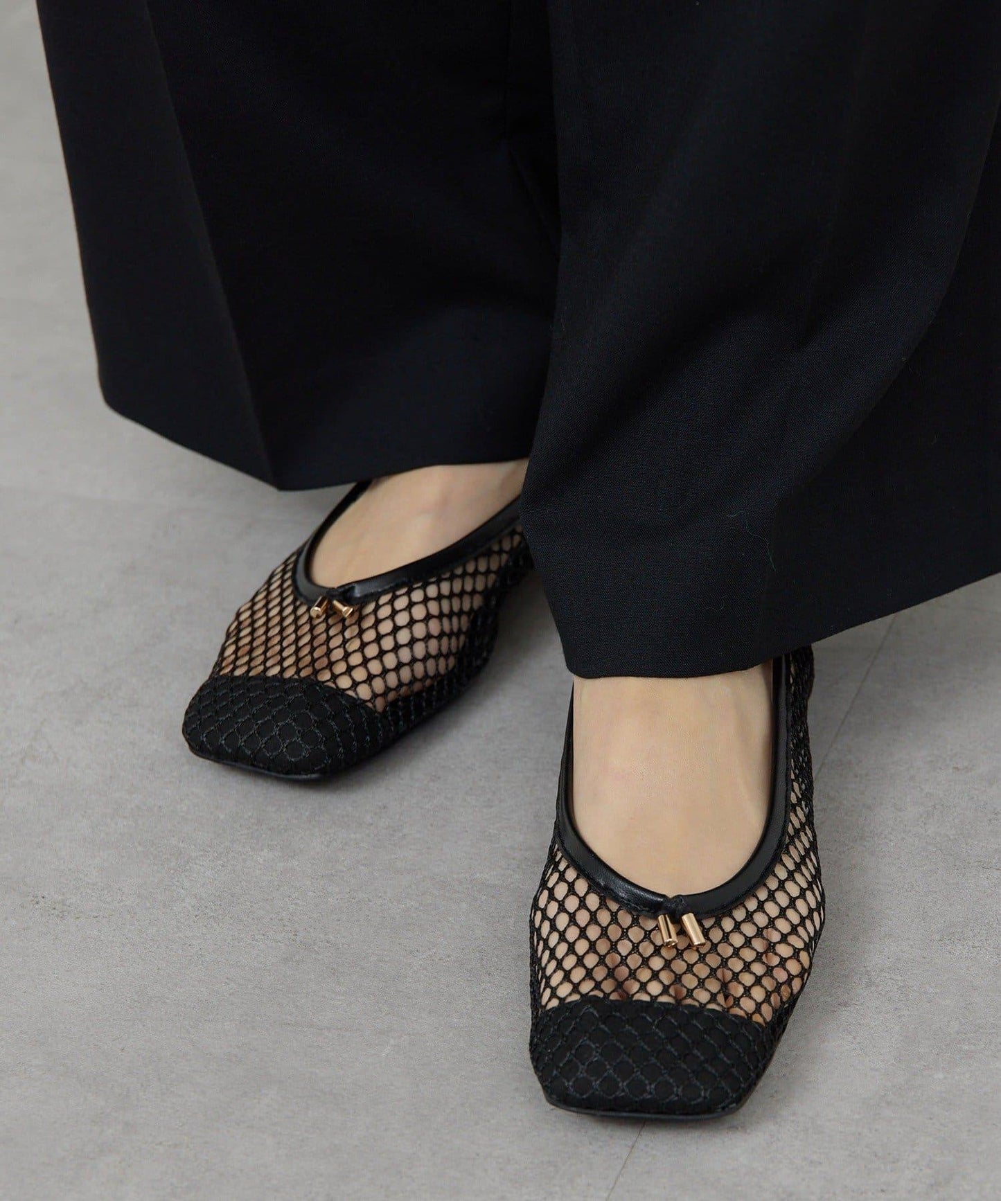 2.718/網眼平底鞋