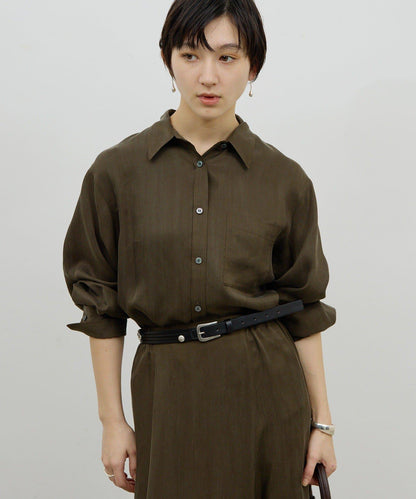 【可成套搭配】【兩種穿法】醋酸纖維襯衫