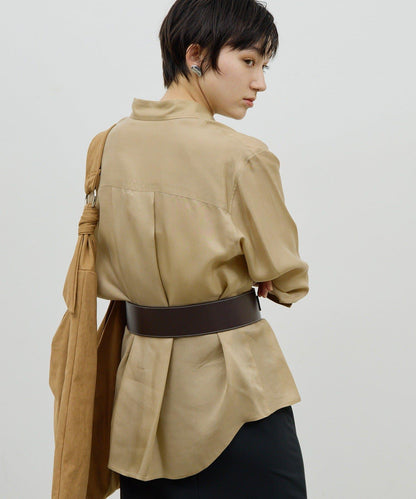 【可成套搭配】【兩種穿法】醋酸纖維襯衫