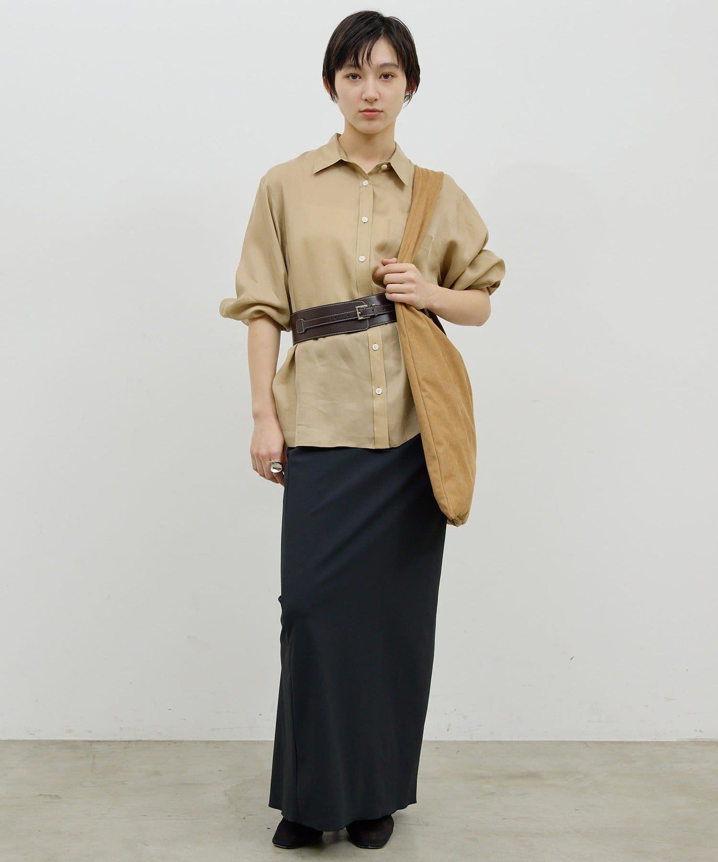 【可成套搭配】【兩種穿法】醋酸纖維襯衫