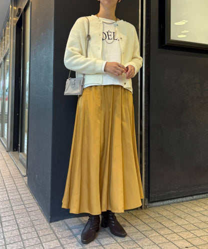 單排金色紐扣開衫