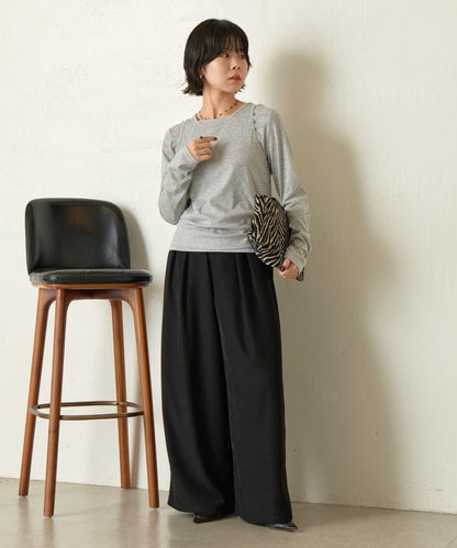 【非常適合疊穿 ぴらこ企畫 】背心疊穿款針織衫