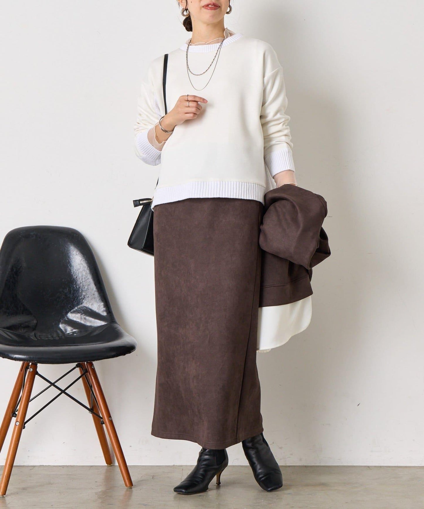 麻花針織套頭衫