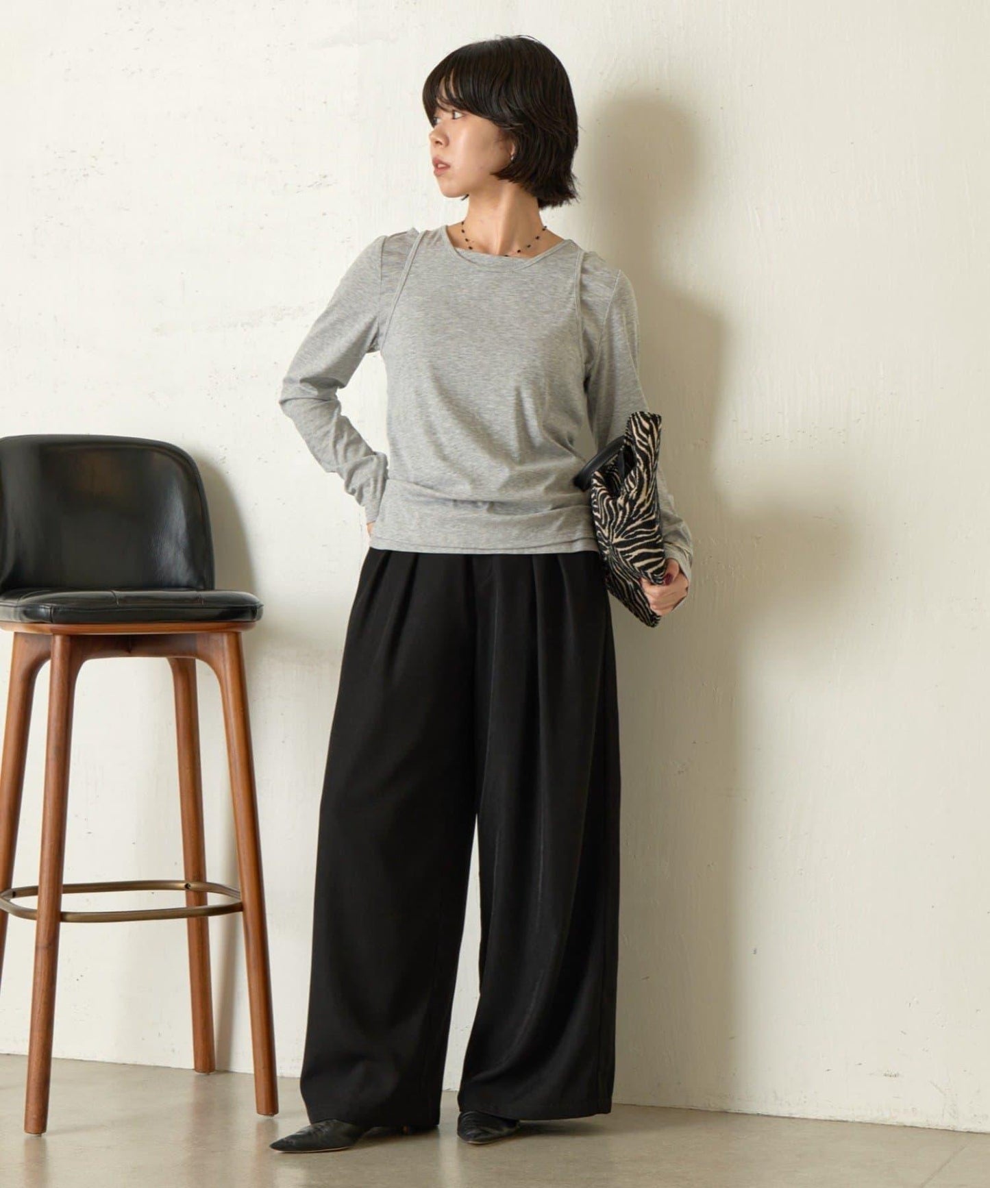 【非常適合疊穿 ぴらこ企畫 】背心疊穿款針織衫