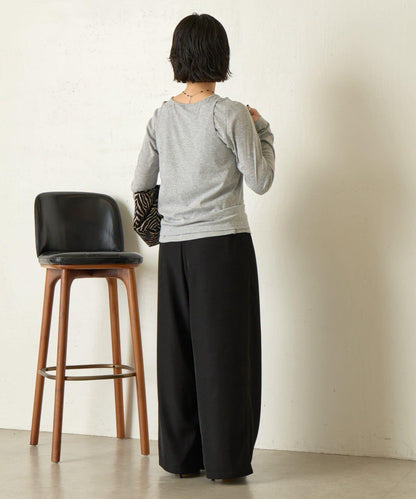 【非常適合疊穿 ぴらこ企畫 】背心疊穿款針織衫