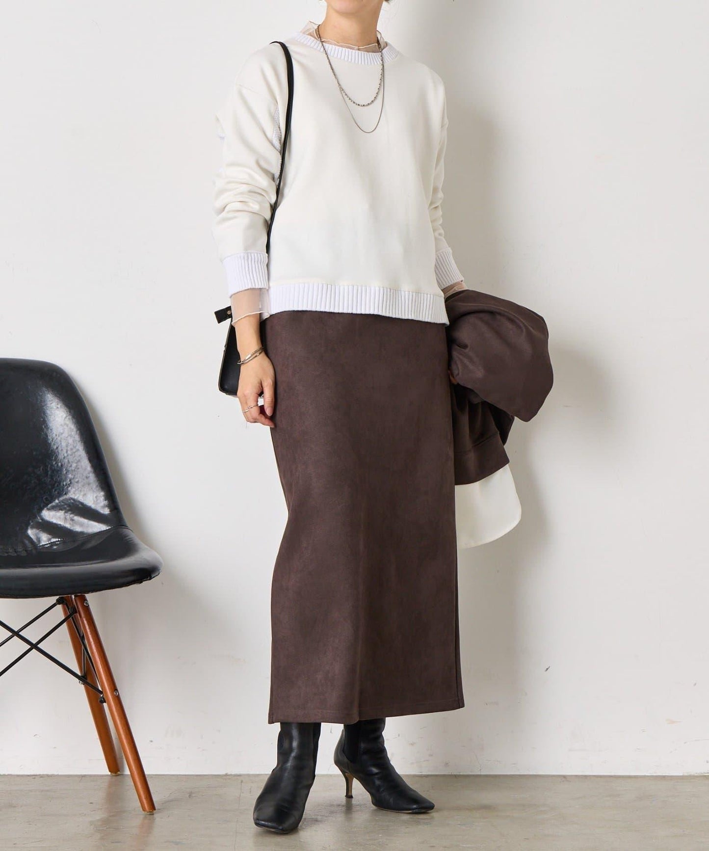 麻花針織套頭衫