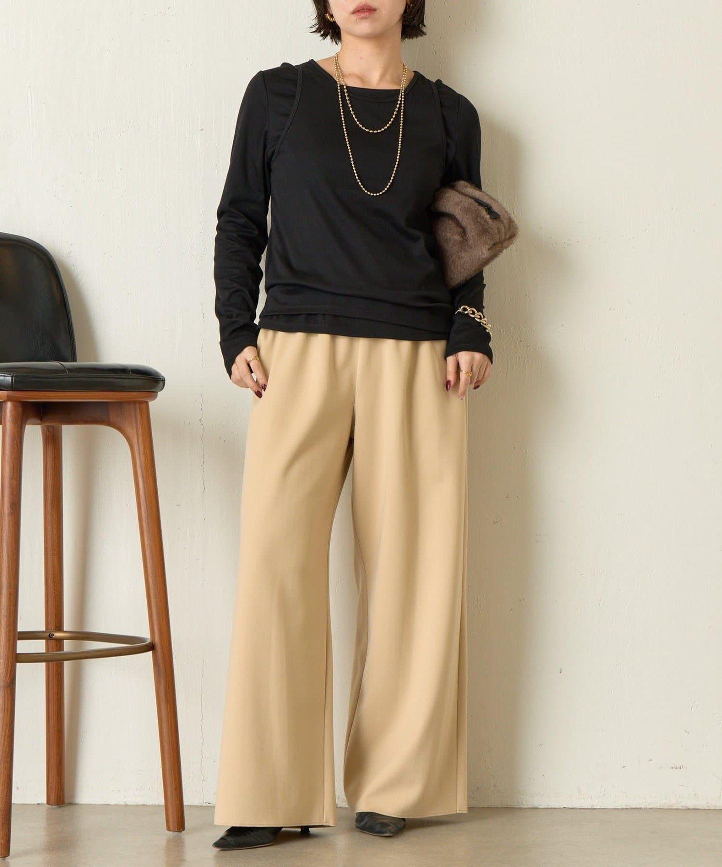 【非常適合疊穿 ぴらこ企畫 】背心疊穿款針織衫