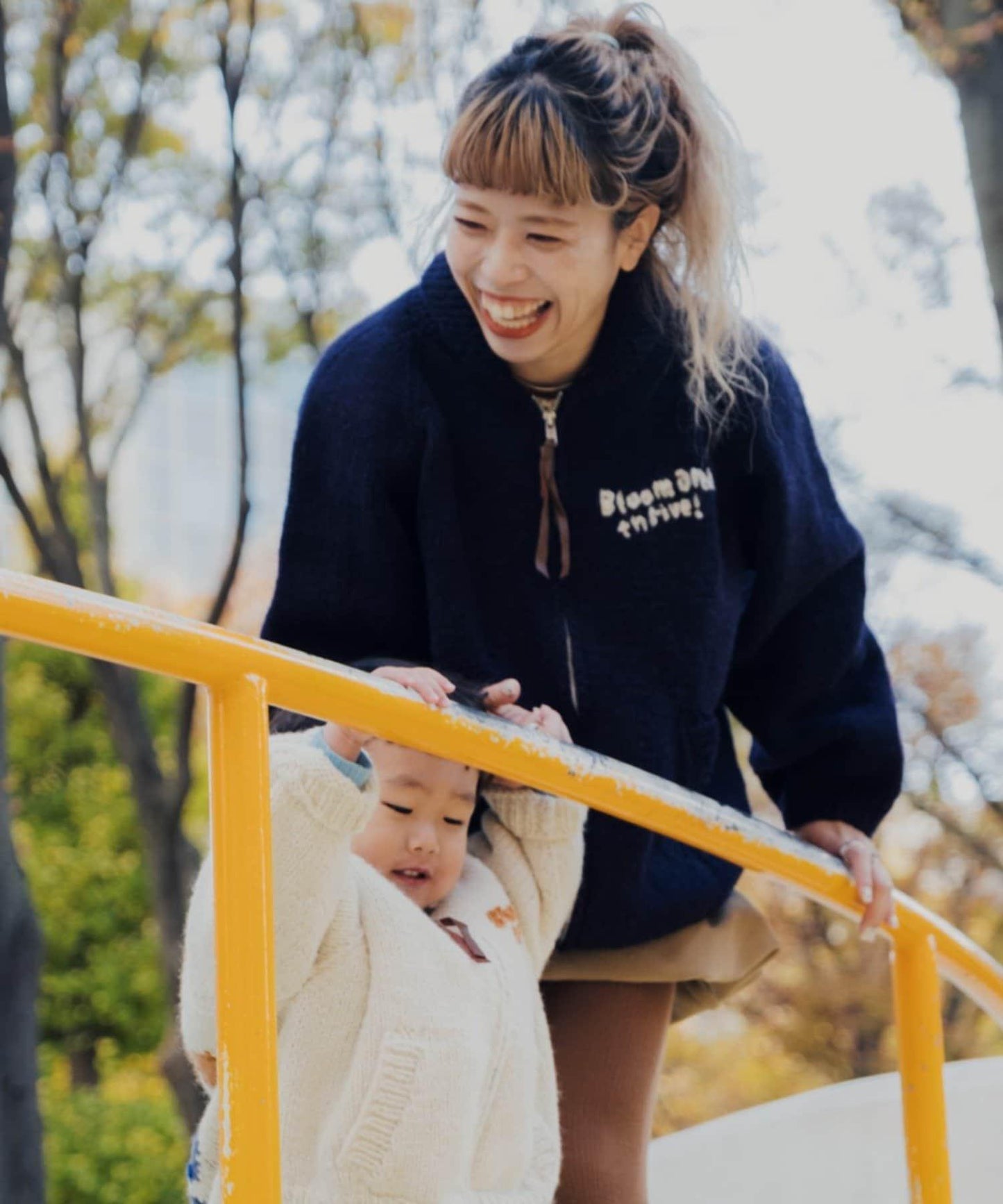 花卉圖案針織衫