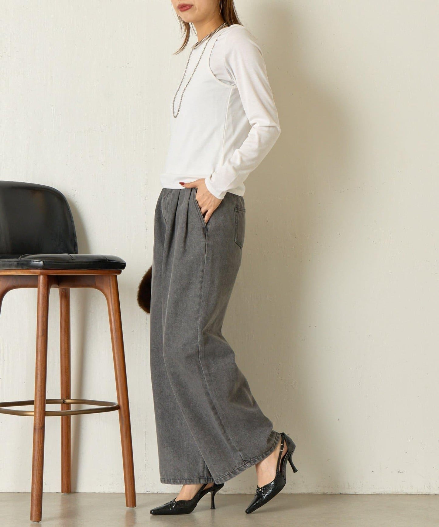 【非常適合疊穿 ぴらこ企畫 】背心疊穿款針織衫