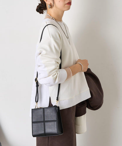 麻花針織套頭衫