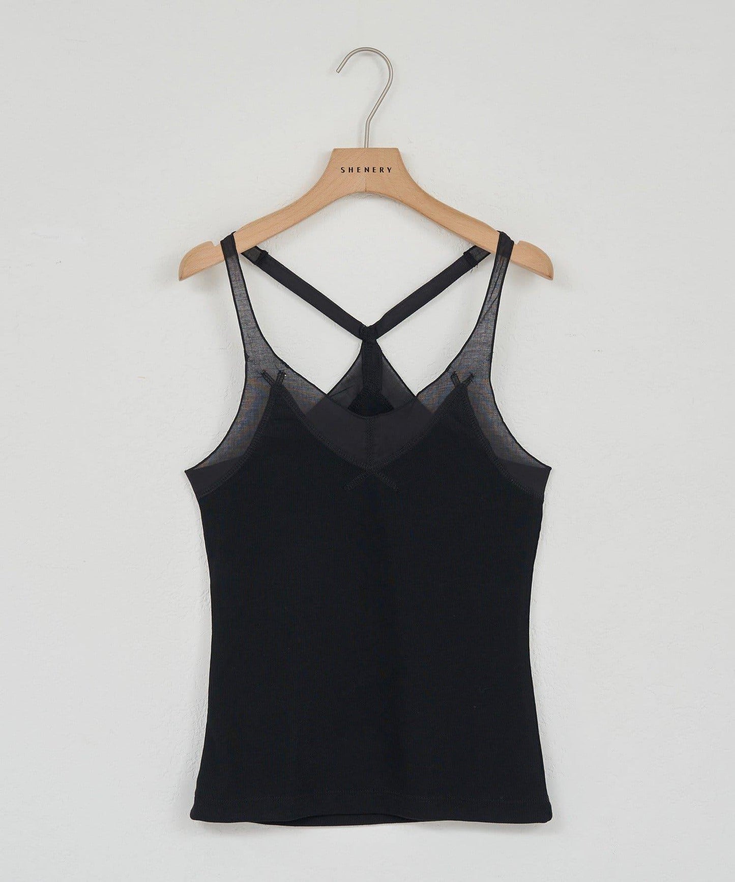 【26SS】透視拼接吊帶背心