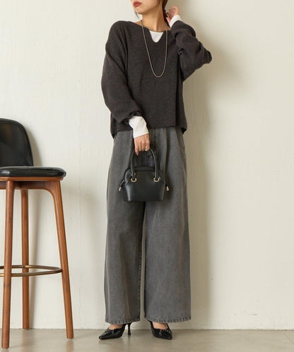 【非常適合疊穿 ぴらこ企畫 】背心疊穿款針織衫