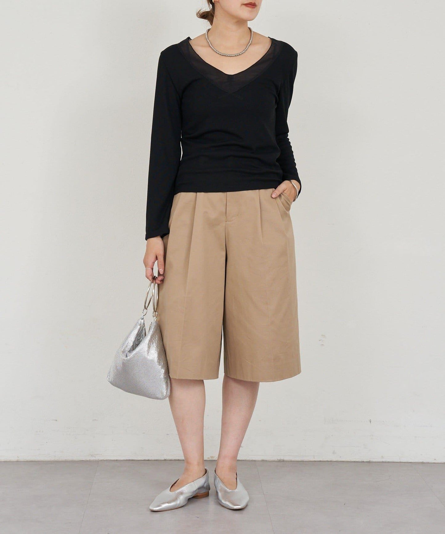 【26SS】透視拼接長袖T恤