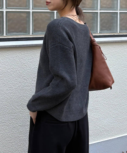 單排金色紐扣開衫