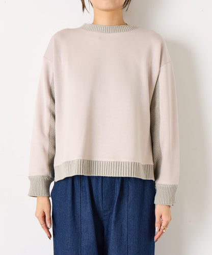 麻花針織套頭衫