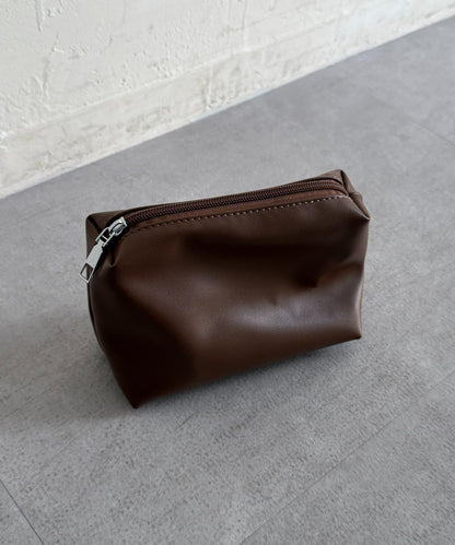 附化妝包金屬扣水桶托特包