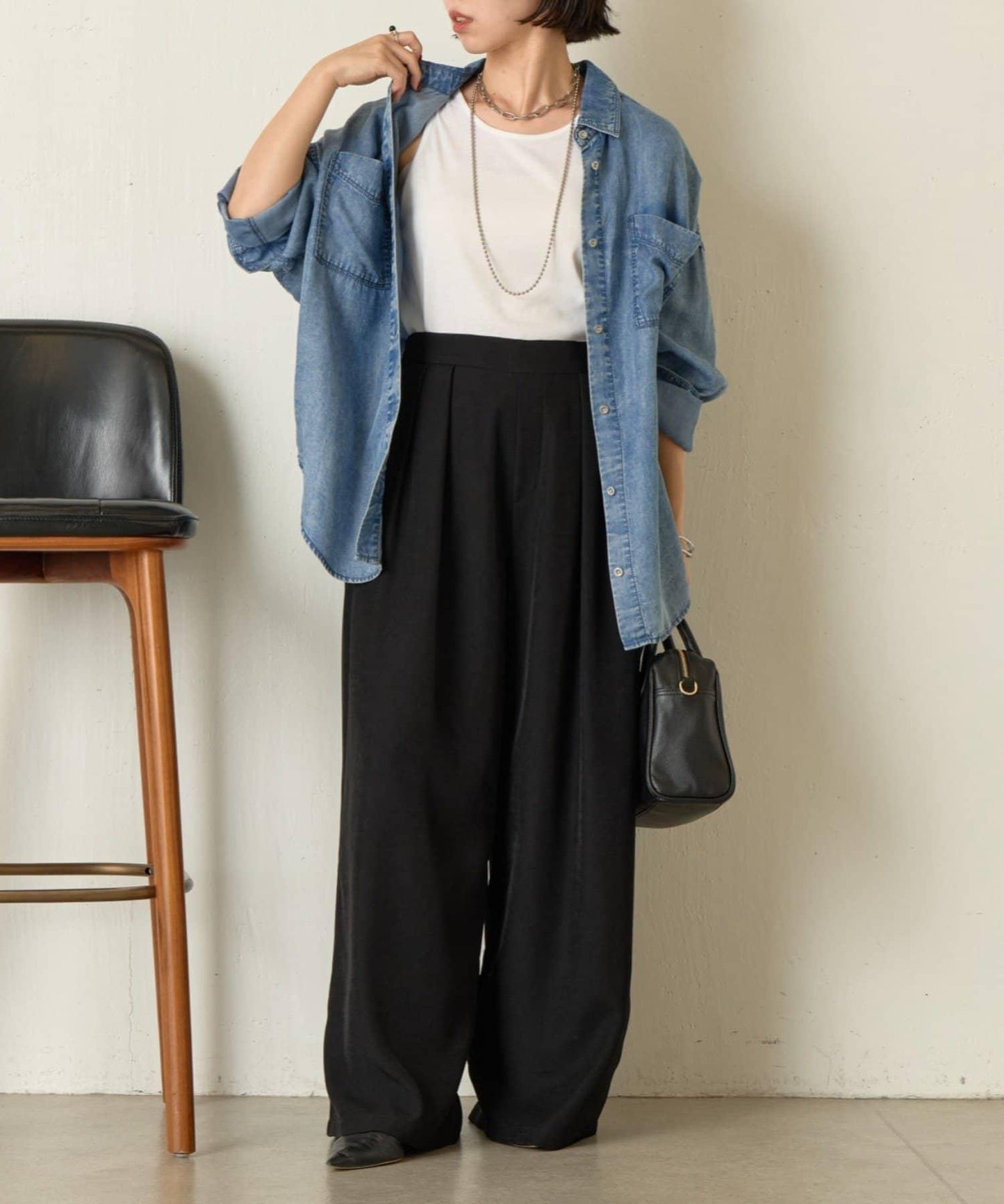 【非常適合疊穿 ぴらこ企畫 】背心疊穿款針織衫