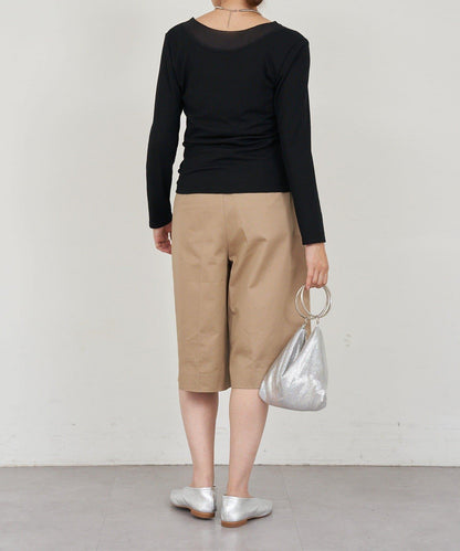 【26SS】透視拼接長袖T恤