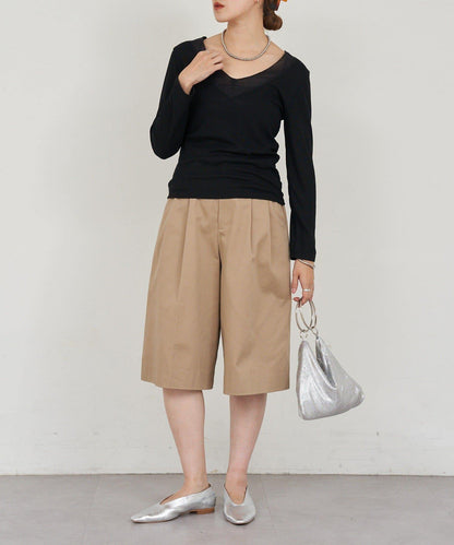 【26SS】透視拼接長袖T恤