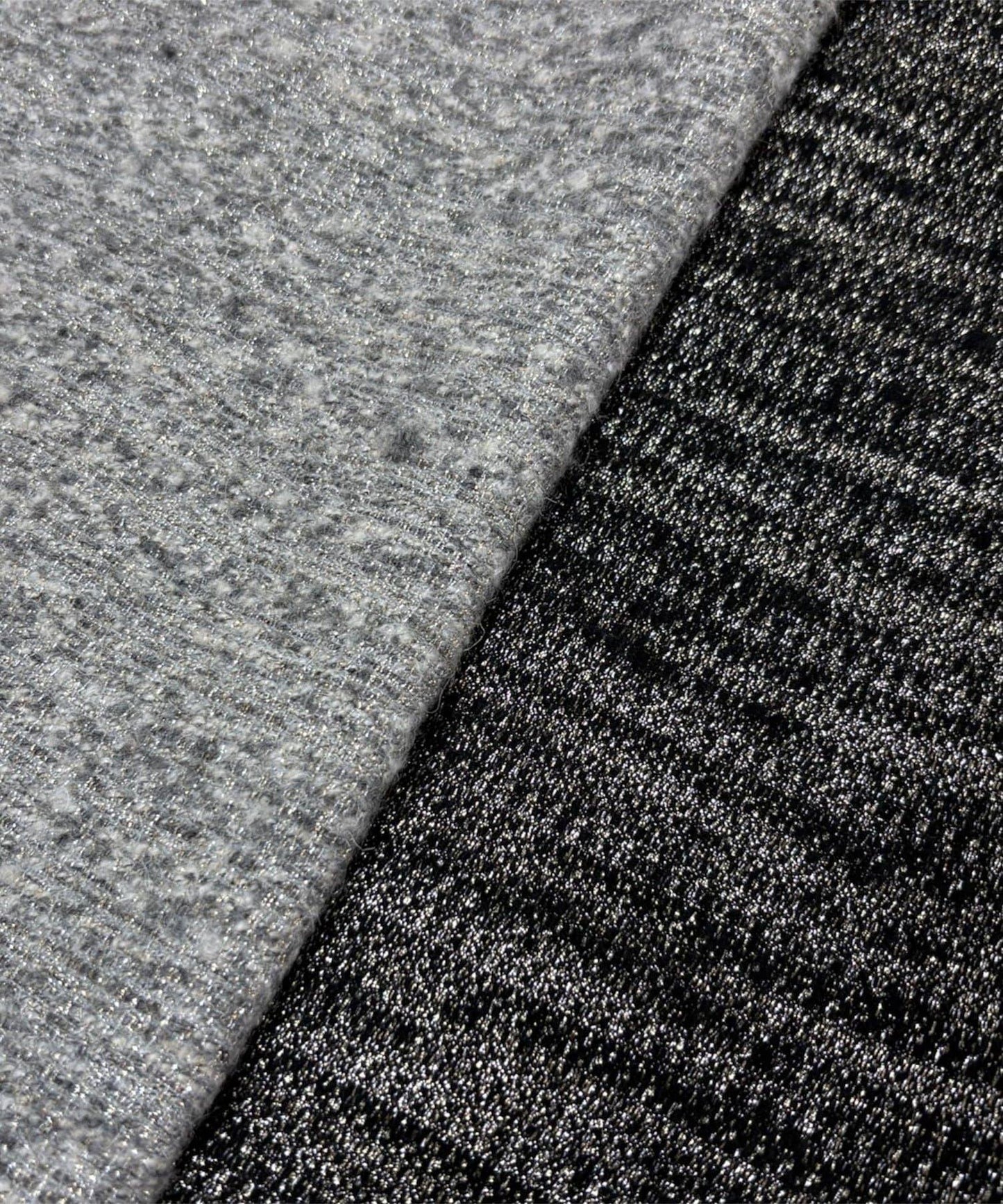 亮片粗花呢半身裙