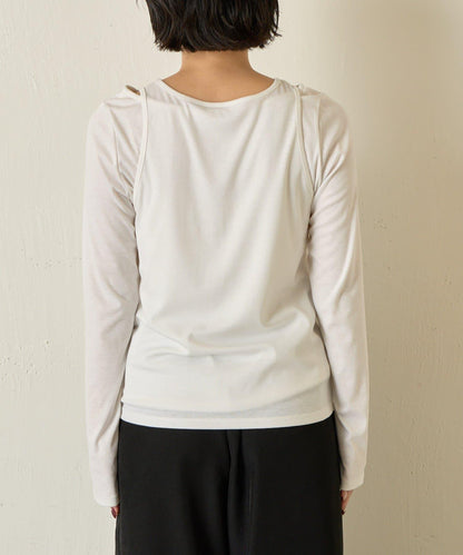 【非常適合疊穿 ぴらこ企畫 】背心疊穿款針織衫