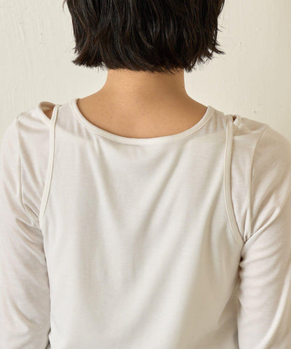 【非常適合疊穿 ぴらこ企畫 】背心疊穿款針織衫