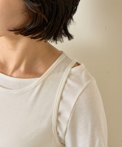 【非常適合疊穿 ぴらこ企畫 】背心疊穿款針織衫