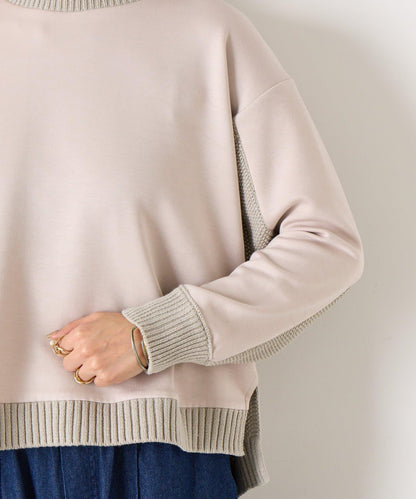 麻花針織套頭衫