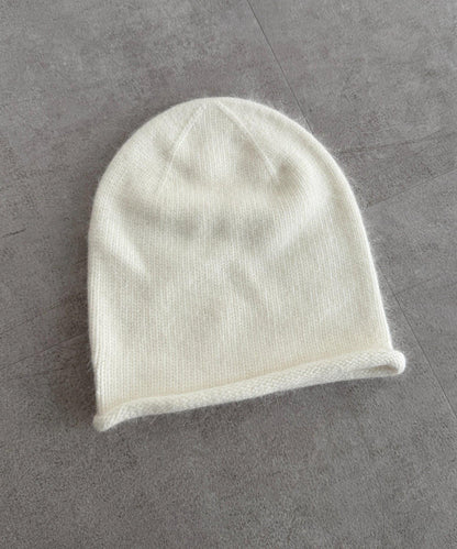 安哥拉羊毛針織帽