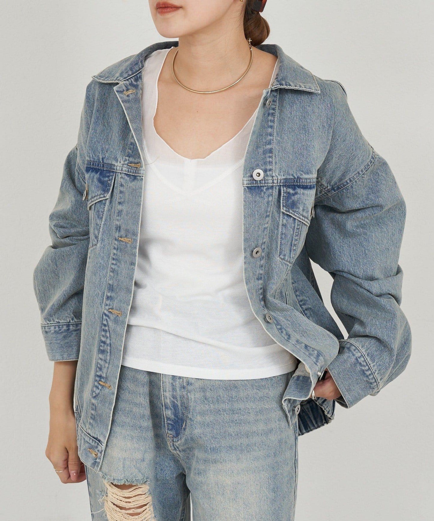 【26SS】透視拼接長袖T恤