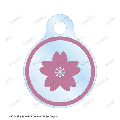 青春豬頭少年不會夢到聖誕老人_新繪製 櫻島麻衣（春） 雙連線亞克力鑰匙扣 ＜櫻島麻衣 生日2025版＞