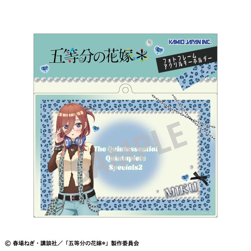 《五等分的新娘》照片框鑰匙扣 中野三玖／薄荷巧克力少女