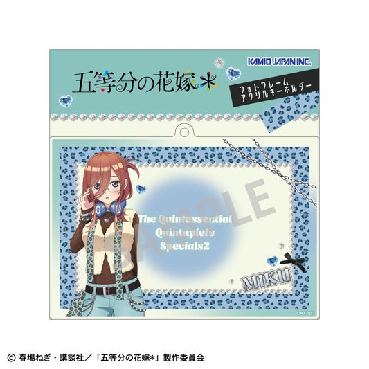 《五等分的新娘》照片框鑰匙扣 中野三玖／薄荷巧克力少女
