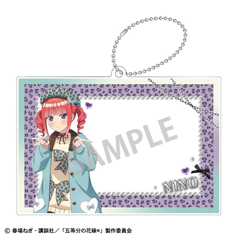 《五等分的新娘》照片框鑰匙扣 中野二乃／薄荷巧克力女孩