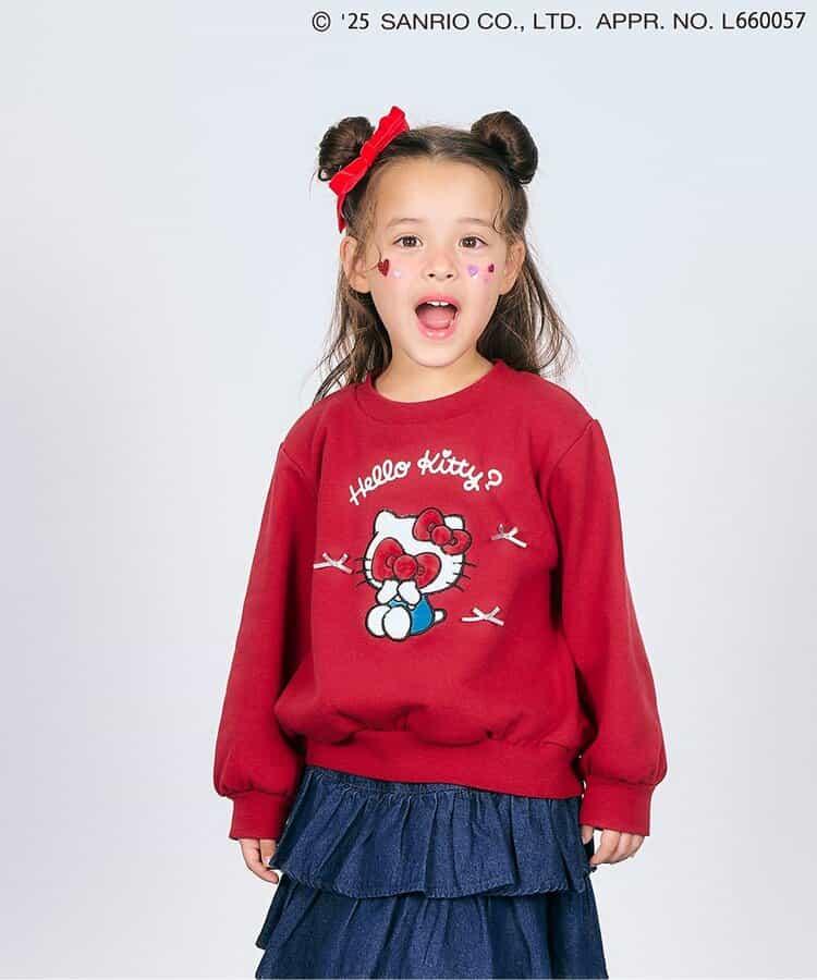 《Hello Kitty》拼色衛衣