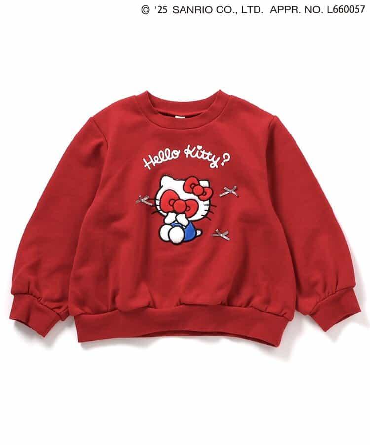 《Hello Kitty》拼色衛衣