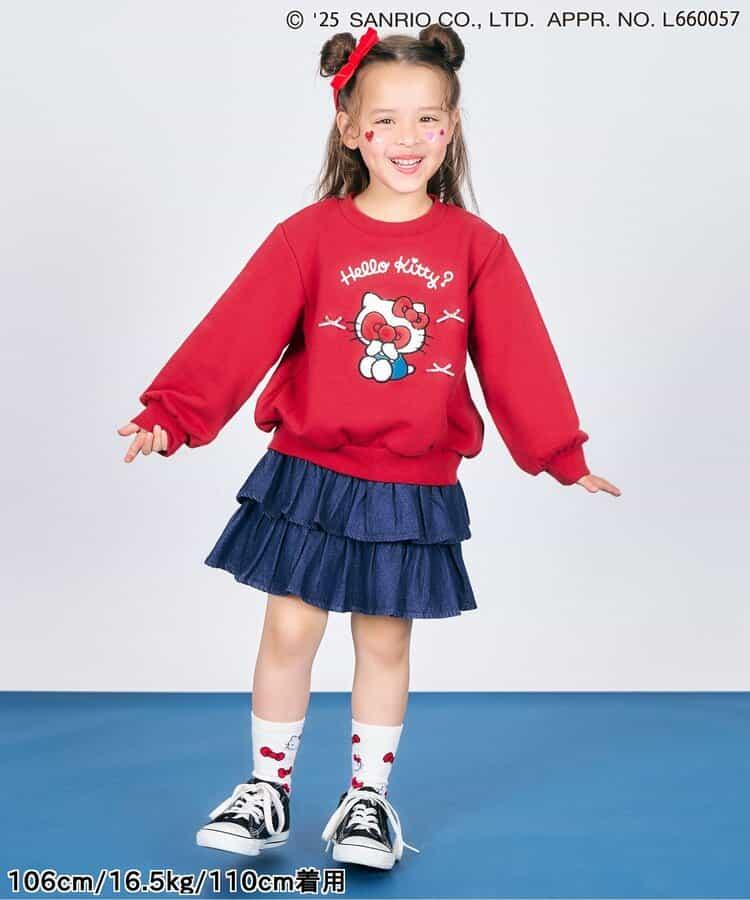 《Hello Kitty》拼色衛衣