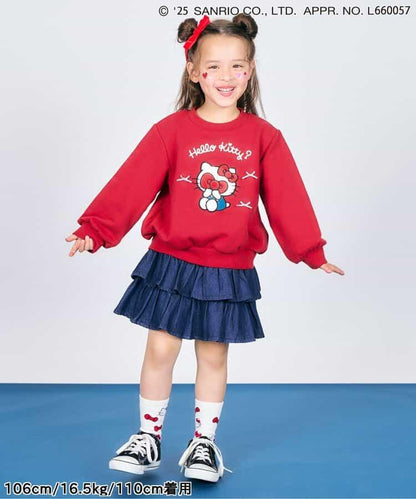 《Hello Kitty》拼色衛衣