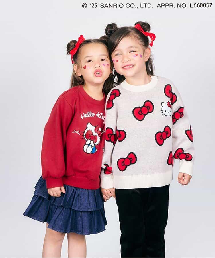 《Hello Kitty》拼色衛衣